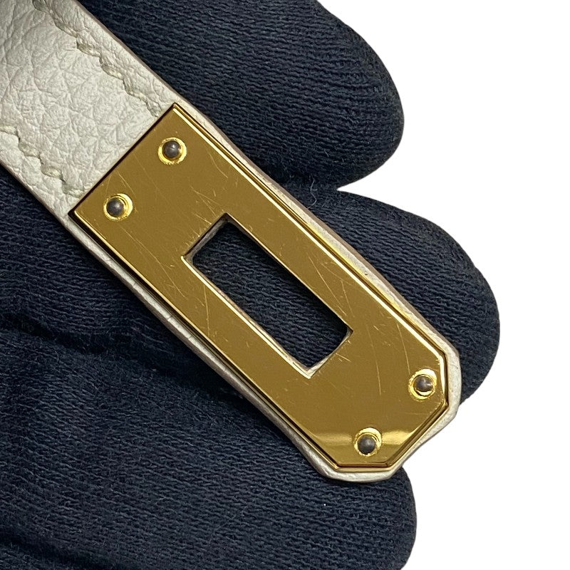 エルメス HERMES ケリー25 内縫い U刻印 ベトン ゴールド金具 トゴ レディース ハンドバッグ