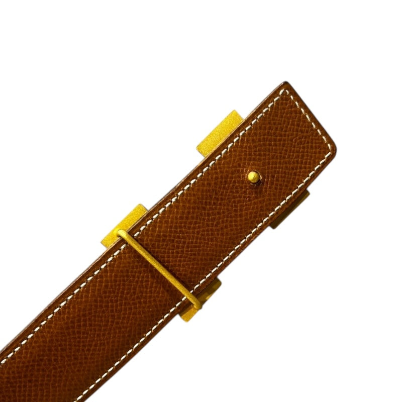 エルメス HERMES コンスタントベルト 70cm ブラック/ゴールド エルメス HERMES コンスタントベルト 70cm ブラック/ゴールド