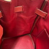 エルメス HERMES バーキン35 〇Z刻 ルージュヴィフ ゴールド金具 アルデンヌ レディース ハンドバッグ