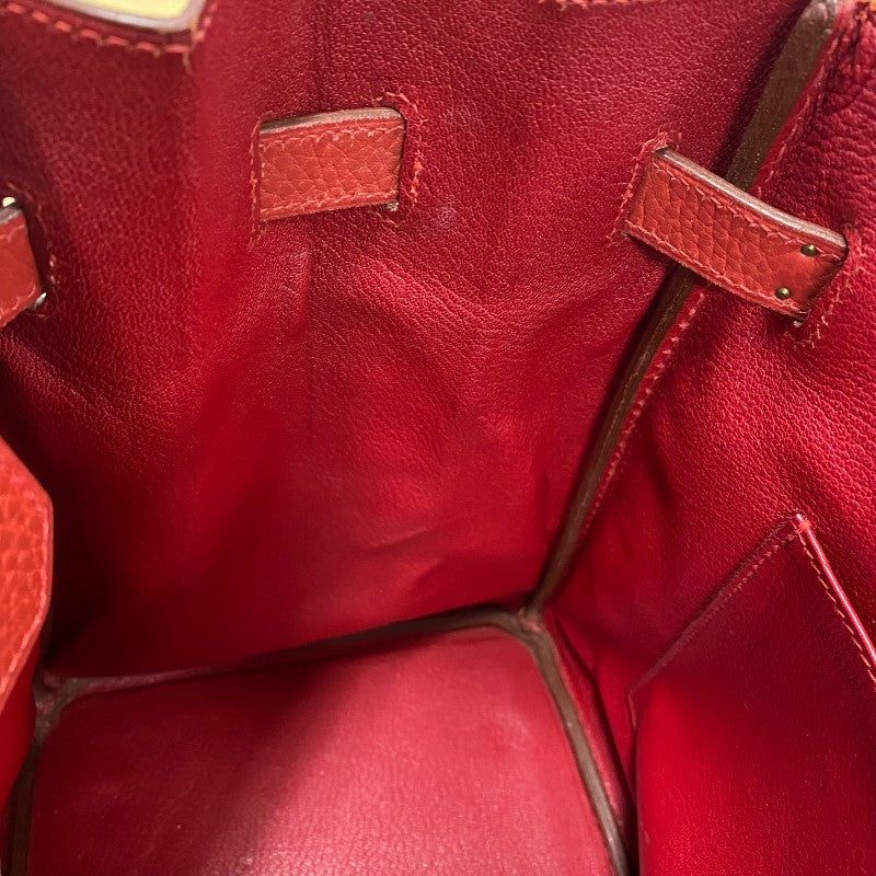 エルメス HERMES バーキン35 〇Z刻 ルージュヴィフ ゴールド金具 アルデンヌ レディース ハンドバッグ