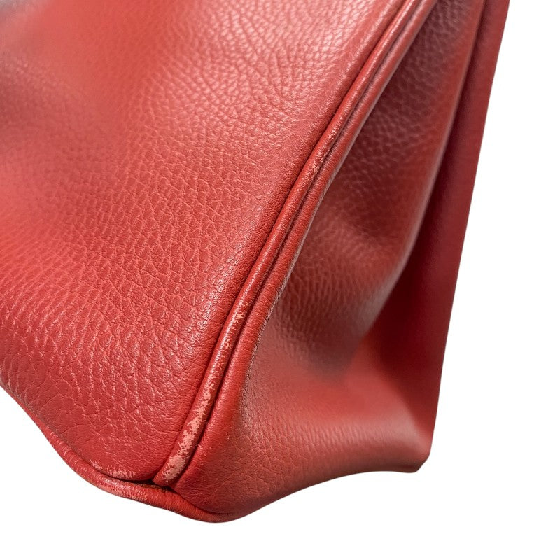 エルメス HERMES バーキン35 〇Z刻 ルージュヴィフ ゴールド金具 アルデンヌ レディース ハンドバッグ
