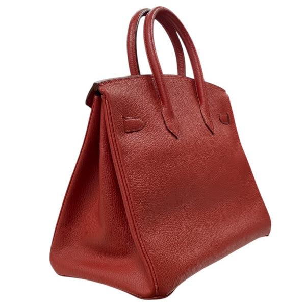 エルメス HERMES バーキン35 〇Z刻 ルージュヴィフ ゴールド金具 アルデンヌ レディース ハンドバッグ