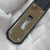 エルメス HERMES バーキン35 □R刻 ブラック シルバー金具 トゴ レディース ハンドバッグ