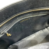 シャネル CHANEL 復刻トート A01804 8番台 ブラック ゴールド金具 キャビアスキン レディース トートバッグ