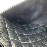 シャネル CHANEL 復刻トート A01804 8番台 ブラック ゴールド金具 キャビアスキン レディース トートバッグ