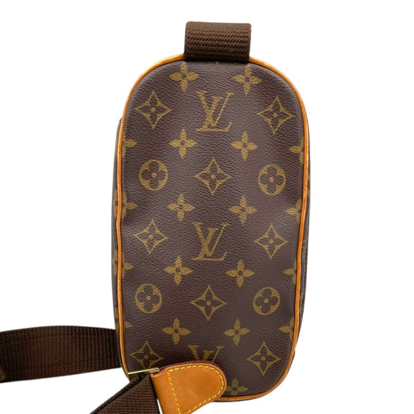 ルイ・ヴィトン LOUIS VUITTON ポシェットガンジュ M51870 ブラウン モノグラム ユニセックス ボディバッグ