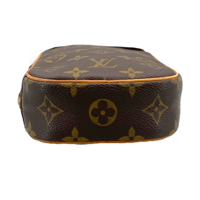 ルイ・ヴィトン LOUIS VUITTON ポシェットガンジュ M51870 ブラウン モノグラム ユニセックス ボディバッグ