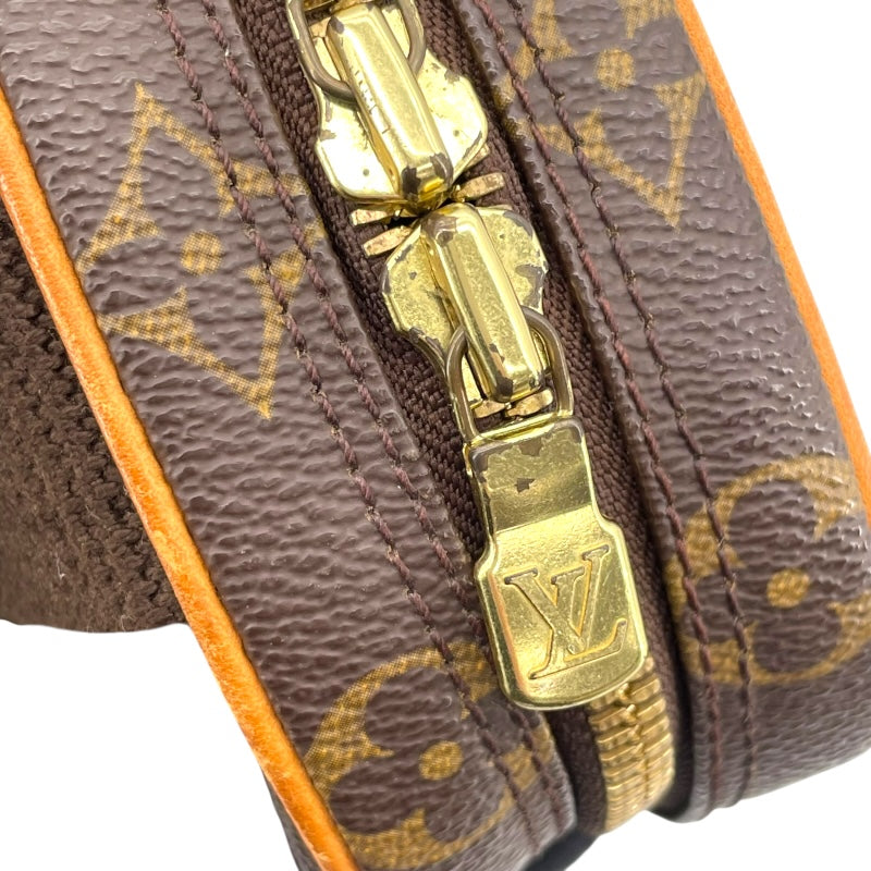 ルイ・ヴィトン LOUIS VUITTON ポシェットガンジュ M51870 ブラウン モノグラム ユニセックス ボディバッグ
