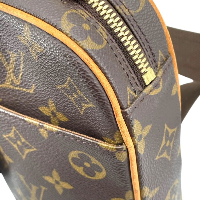 ルイ・ヴィトン LOUIS VUITTON ポシェットガンジュ M51870 ブラウン モノグラム ユニセックス ボディバッグ