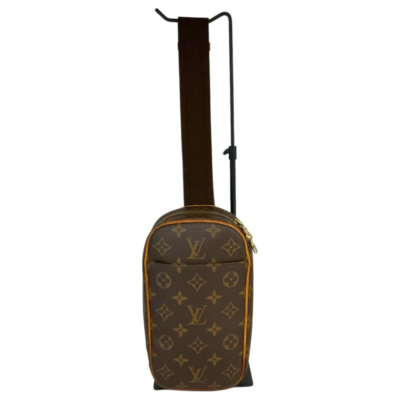 ルイ・ヴィトン LOUIS VUITTON ポシェット・ガンジュ M51870 ブラウン モノグラムキャンバス レディース ショルダーバッグ