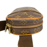 ルイ・ヴィトン LOUIS VUITTON ポシェット・ガンジュ M51870 ブラウン モノグラムキャンバス レディース ショルダーバッグ