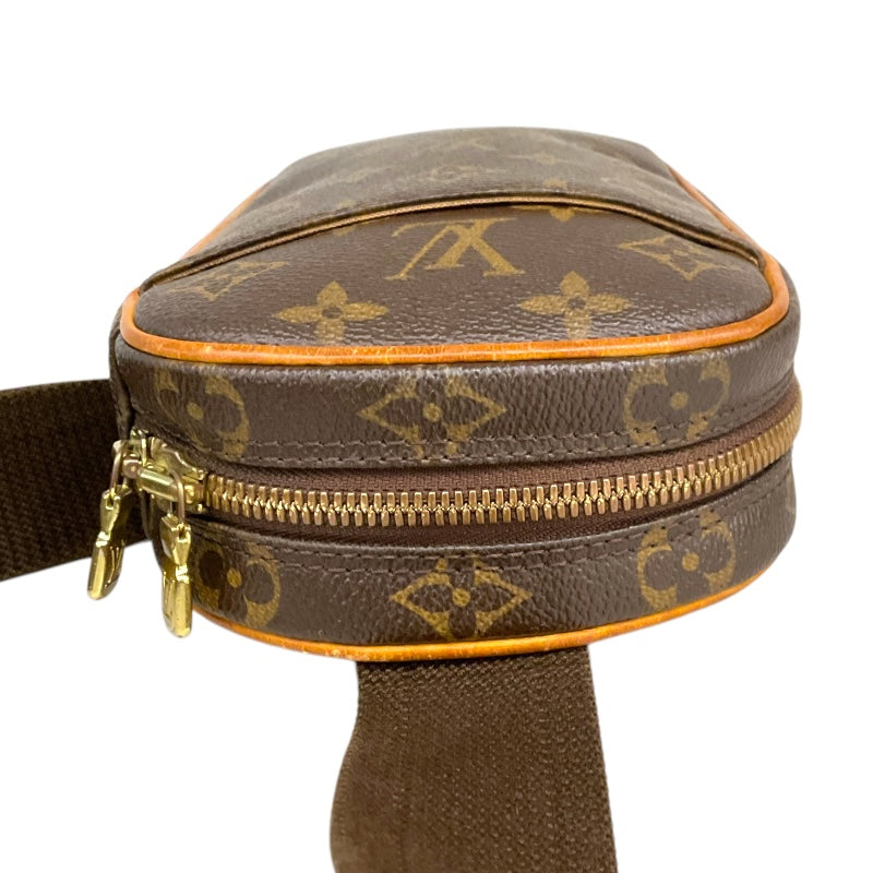 ルイ・ヴィトン LOUIS VUITTON ポシェット・ガンジュ M51870 ブラウン モノグラムキャンバス レディース ショルダーバッグ