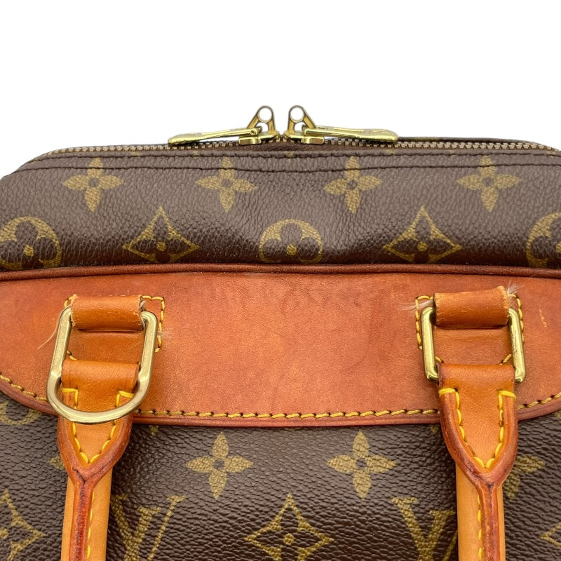 ルイヴィトン ドーヴィル モノグラム ハンドバッグ M47270 PVC ヌメ革 LOUIS VUITTON(ルイヴィトン) / ドーヴィル_モノグラム_BRW/PVC