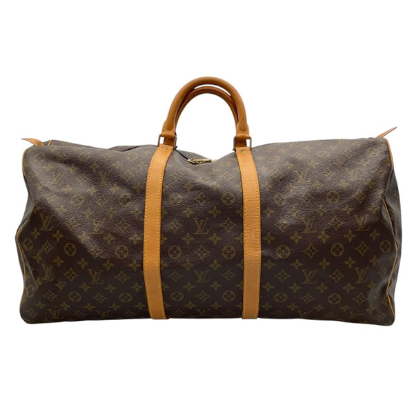 ルイ・ヴィトン LOUIS VUITTON キーポル60 M41422 ブラウン モノグラムキャンバス ユニセックス ボストンバッグ