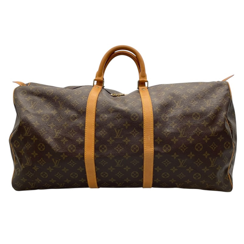 ルイ・ヴィトン LOUIS VUITTON キーポル60 M41422 ブラウン モノグラムキャンバス ユニセックス ボストンバッグ