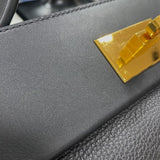 エルメス HERMES ヴァンキャトル29 Y刻 ブラック ゴールド金具 トリヨン ユニセックス ハンドバッグ