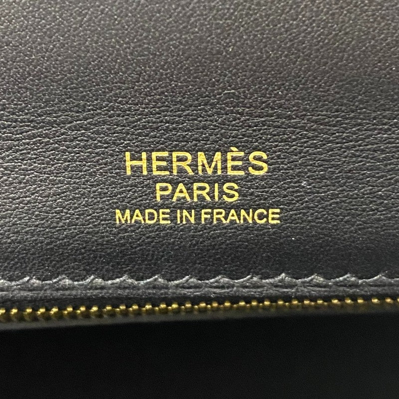 エルメス HERMES ヴァンキャトル29 Y刻 ブラック ゴールド金具 トリヨン ユニセックス ハンドバッグ