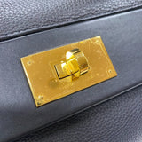エルメス HERMES ヴァンキャトル29 Y刻 ブラック ゴールド金具 トリヨン ユニセックス ハンドバッグ