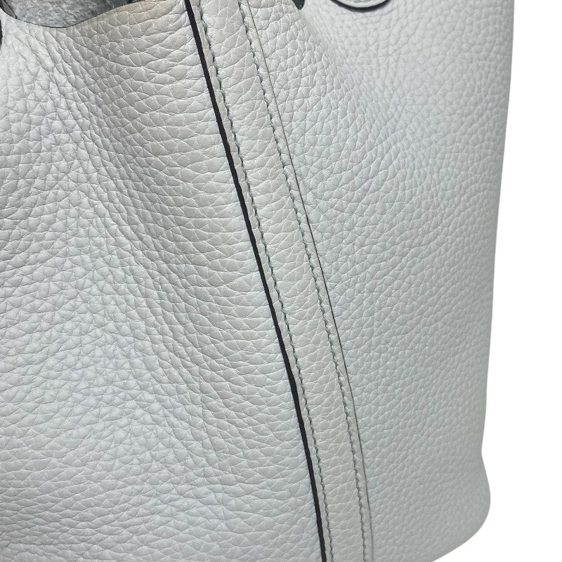 エルメス HERMES ピコタンロックPM Z刻 ブルーペール ゴールド金具 トリヨンクレマンス レディース ハンドバッグ