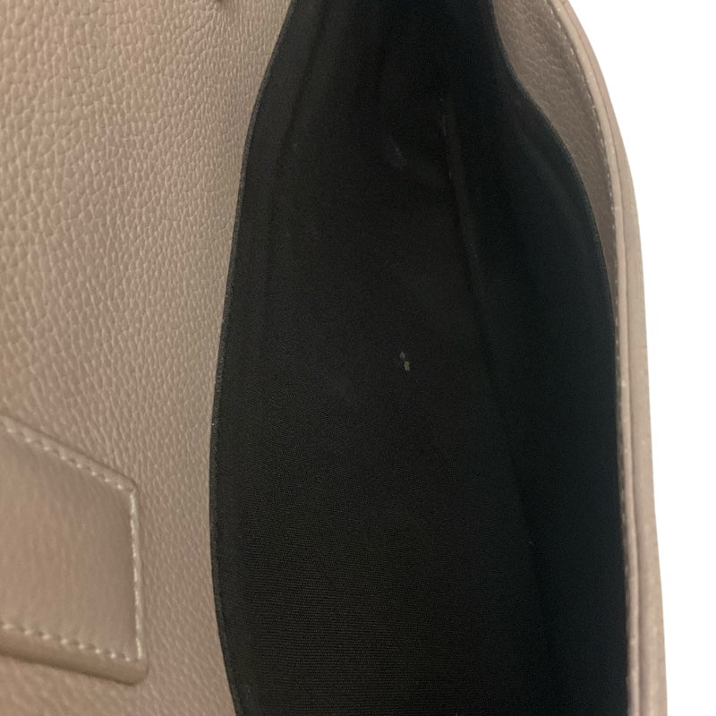 ディオールオム DIOR HOMME アトリエ ブリーフケース グレー レザー ユニセックス ブリーフケース