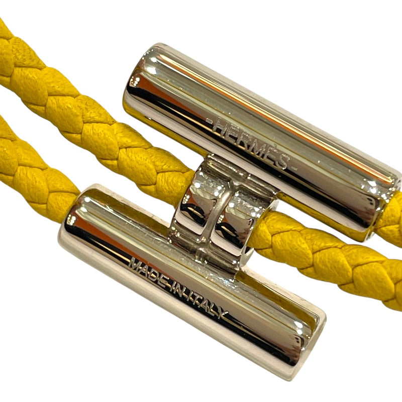エルメス HERMES トレッセ トゥルニ ブレスレット ジョーヌナプル スイフト・メタル アクセサリー