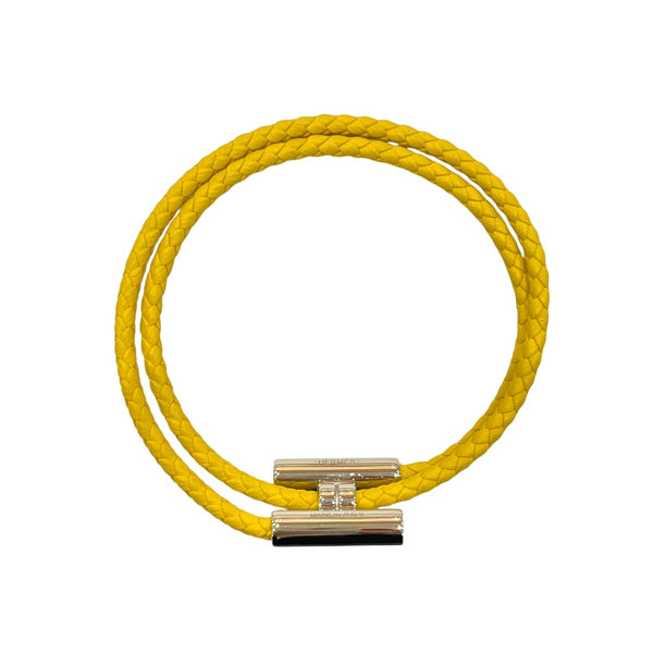 エルメス HERMES トレッセ トゥルニ ブレスレット ジョーヌナプル スイフト・メタル アクセサリー