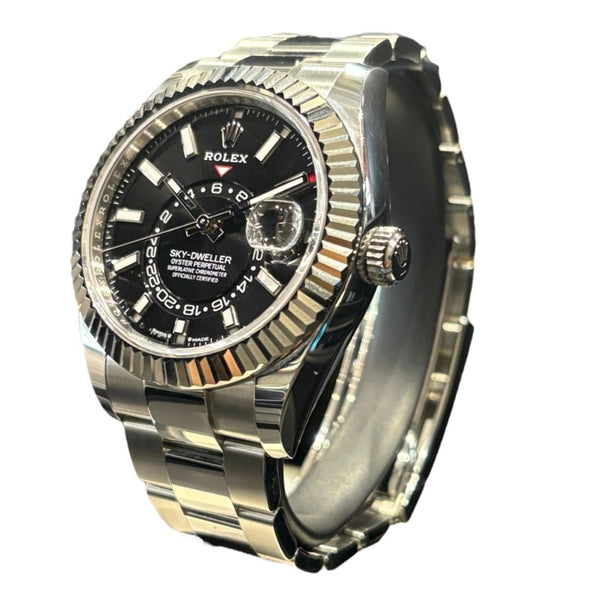 ロレックス ROLEX スカイドゥエラー 336934 ステンレススチール/ホワイトゴールド 自動巻き メンズ 腕時計