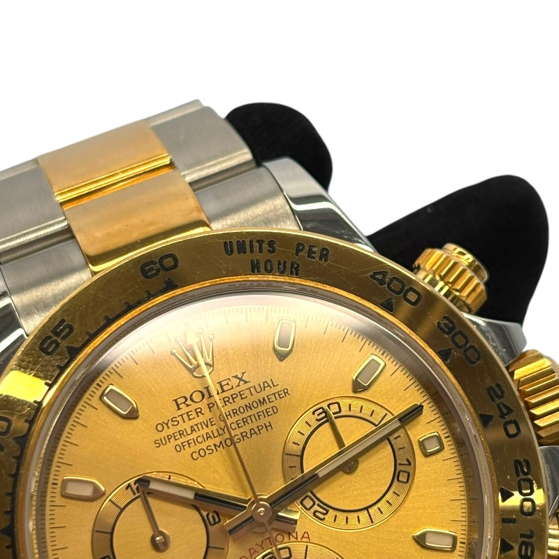 ロレックス ROLEX デイトナ 116503 ゴールド K18YG/SS 自動巻き メンズ 腕時計
