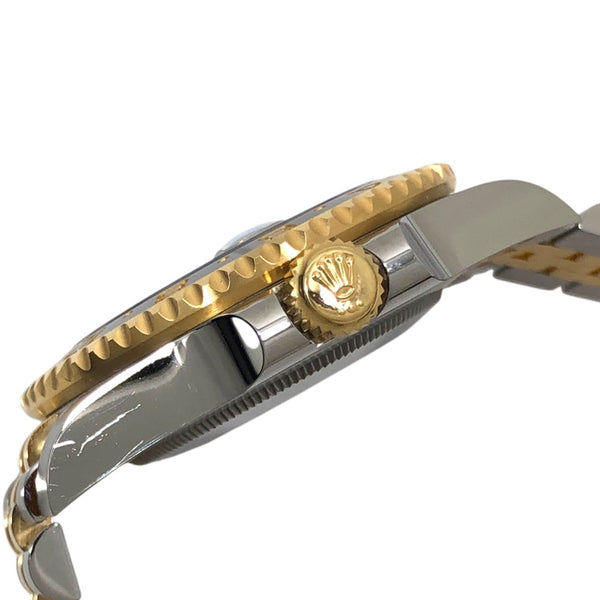 ロレックス ROLEX GMTマスター2 ランダムシリアル 126713GRNR ブラック ジュビリーブレス K18YG/SS 自動巻き メンズ 腕時計