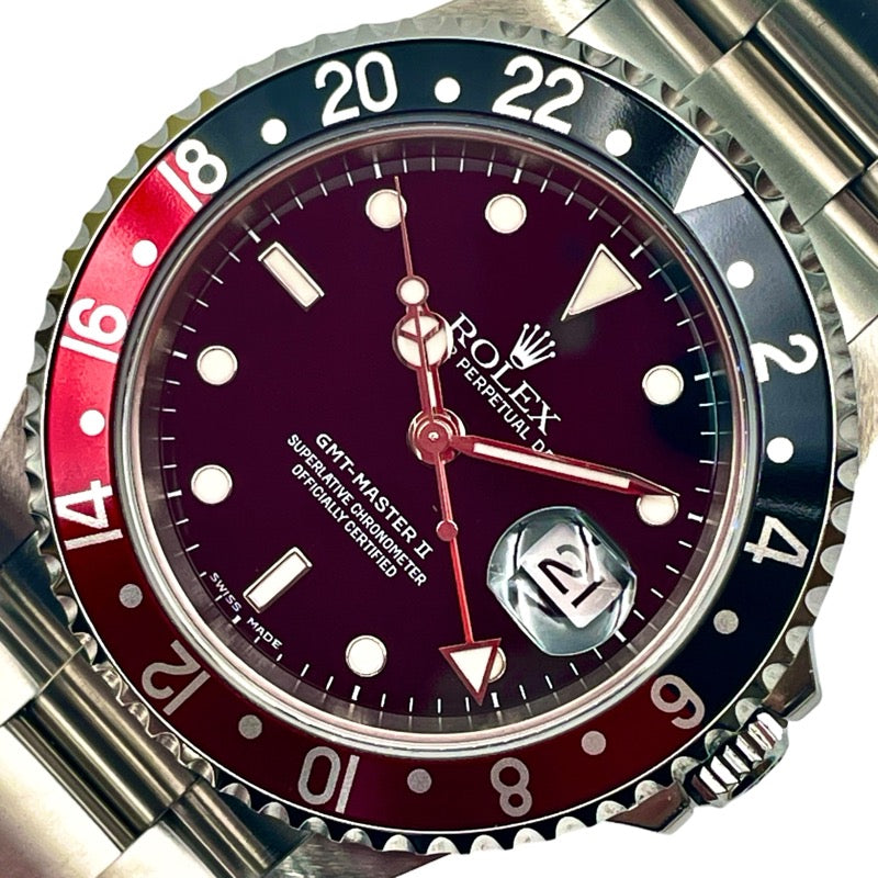 ロレックス ROLEX GMTマスター2 16710 SS メンズ 腕時計