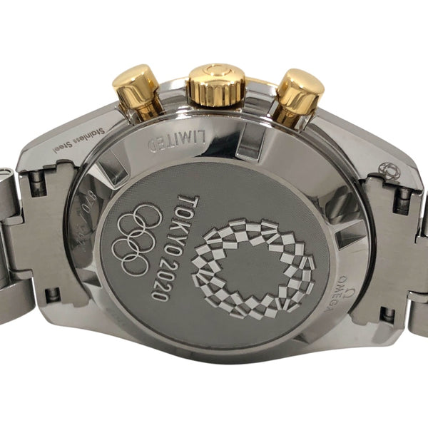 オメガ OMEGA スピードマスター ムーンウォッチ クロノグラフ 522.20.42.30.01.001 YG/SS 手巻き メンズ 腕時計