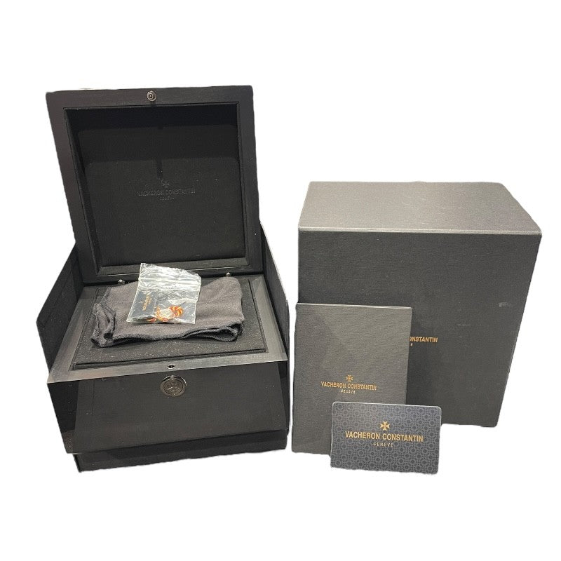 ヴァシュロン・コンスタンタン VACHERON CONSTANTIN オーヴァーシーズ　 4500V/110A-B128 ブルー ステンレススチール 自動巻き メンズ 腕時計