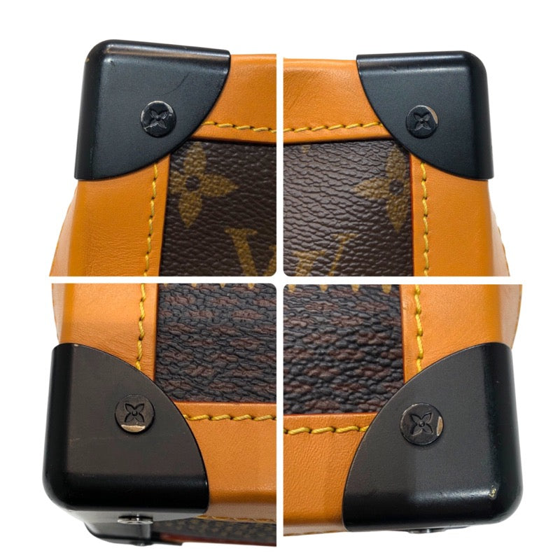 ルイ・ヴィトン LOUIS VUITTON ソフトトランク LVスクエアード　NIGO N40381 ジャイアント・モノグラム・ダミエ ショルダーバッグ