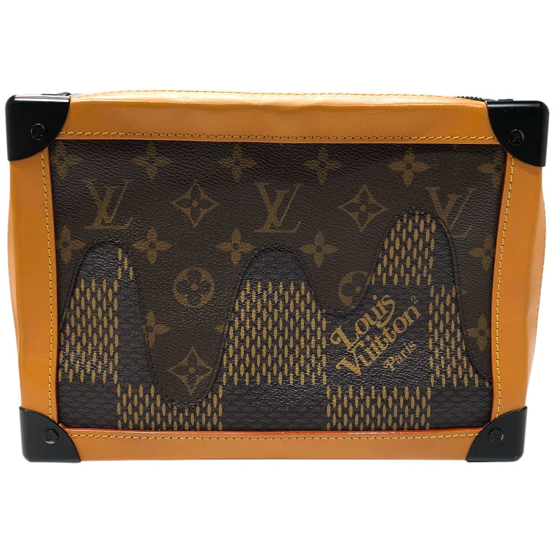 ルイ・ヴィトン LOUIS VUITTON ソフトトランク LVスクエアード　NIGO N40381 ジャイアント・モノグラム・ダミエ ショルダーバッグ