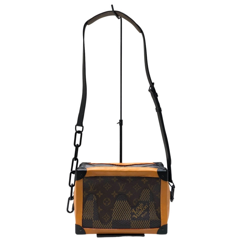ルイ・ヴィトン LOUIS VUITTON ソフトトランク LVスクエアード　NIGO N40381 ジャイアント・モノグラム・ダミエ ショルダーバッグ
