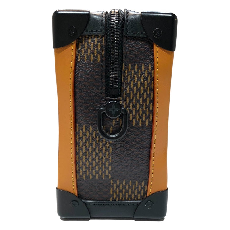 ルイ・ヴィトン LOUIS VUITTON ソフトトランク LVスクエアード　NIGO N40381 ジャイアント・モノグラム・ダミエ ショルダーバッグ