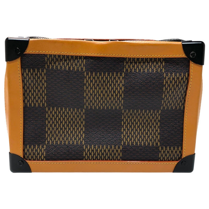 ルイ・ヴィトン LOUIS VUITTON ソフトトランク LVスクエアード　NIGO N40381 ジャイアント・モノグラム・ダミエ ショルダーバッグ