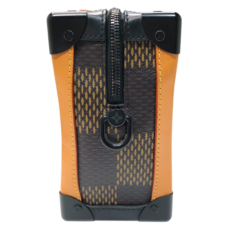 ルイ・ヴィトン LOUIS VUITTON ソフトトランク LVスクエアード　NIGO N40381 ジャイアント・モノグラム・ダミエ ショルダーバッグ