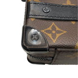 ルイ・ヴィトン LOUIS VUITTON ハンドル・ソフトトランク M45935 ブラウン モノグラム・マカサー ユニセックス ショルダーバッグ