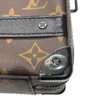 ルイ・ヴィトン LOUIS VUITTON ハンドル・ソフトトランク M45935 ブラウン モノグラム・マカサー ユニセックス ショルダーバッグ
