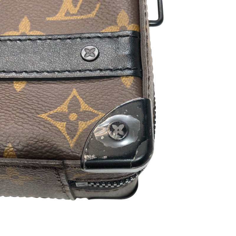 ルイ・ヴィトン LOUIS VUITTON ハンドル・ソフトトランク M45935 ブラウン モノグラム・マカサー ユニセックス ショルダーバッグ
