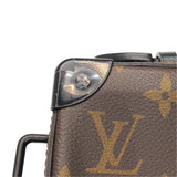 ルイ・ヴィトン LOUIS VUITTON ハンドル・ソフトトランク M45935 ブラウン モノグラム・マカサー ユニセックス ショルダーバッグ