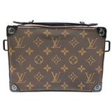 ルイ・ヴィトン LOUIS VUITTON ハンドル・ソフトトランク M45935 ブラウン モノグラム・マカサー ユニセックス ショルダーバッグ