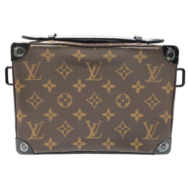 ルイ・ヴィトン LOUIS VUITTON ハンドル・ソフトトランク M45935 モノグラムキャンバス マカサー ユニセックス ショルダーバッグ