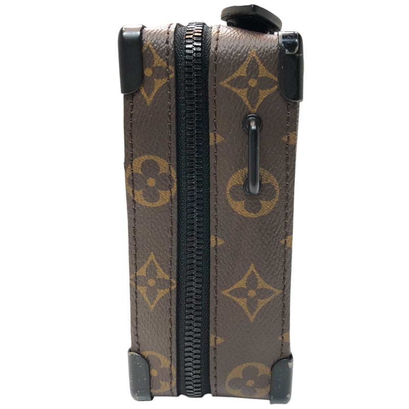 ルイ・ヴィトン LOUIS VUITTON ハンドル・ソフトトランク M45935 ブラウン モノグラム・マカサー ユニセックス ショルダーバッグ