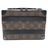 ルイ・ヴィトン LOUIS VUITTON ハンドル・ソフトトランク M45935 ブラウン モノグラム・マカサー ユニセックス ショルダーバッグ