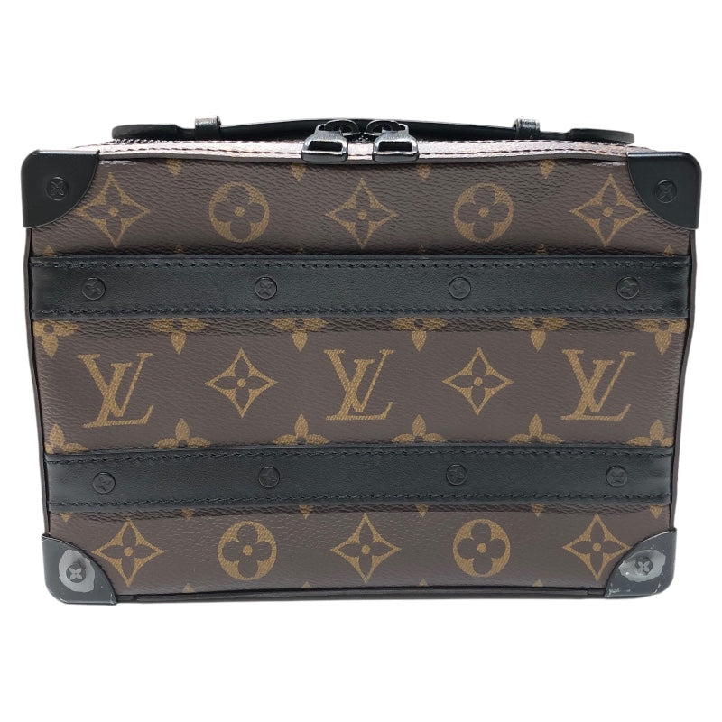 ルイ・ヴィトン LOUIS VUITTON ハンドル・ソフトトランク M45935 ブラウン モノグラム・マカサー ユニセックス ショルダーバッグ