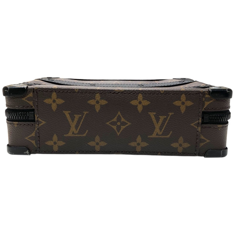 ルイ・ヴィトン LOUIS VUITTON ハンドル・ソフトトランク M45935 ブラウン モノグラム・マカサー ユニセックス ショルダーバッグ