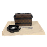 ルイ・ヴィトン LOUIS VUITTON ハンドル・ソフトトランク M45935 ブラウン モノグラム・マカサー ユニセックス ショルダーバッグ
