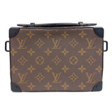 ルイ・ヴィトン LOUIS VUITTON ハンドル・ソフトトランク M45935 ブラウン モノグラム・マカサー ユニセックス ショルダーバッグ